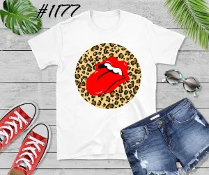 #1177 Jagger Leopard with Red Lips