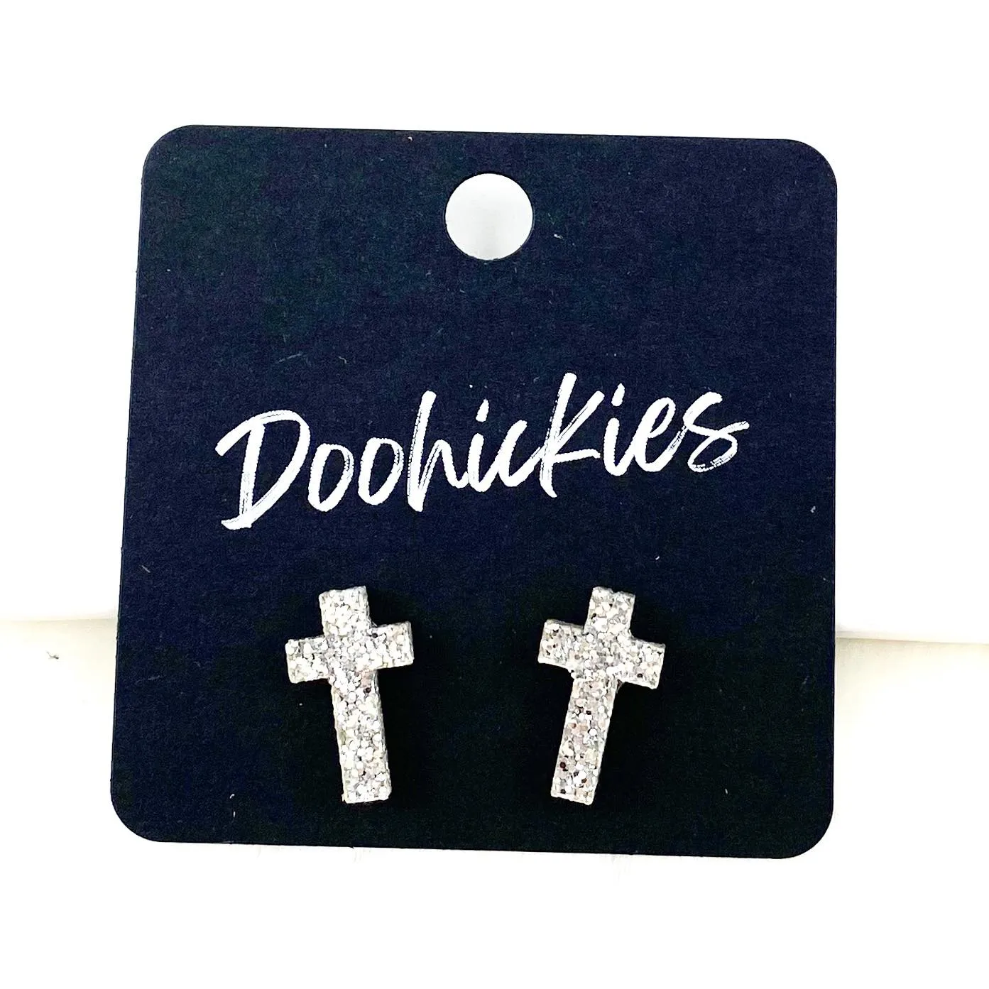 16mm Glitter Cross Singles