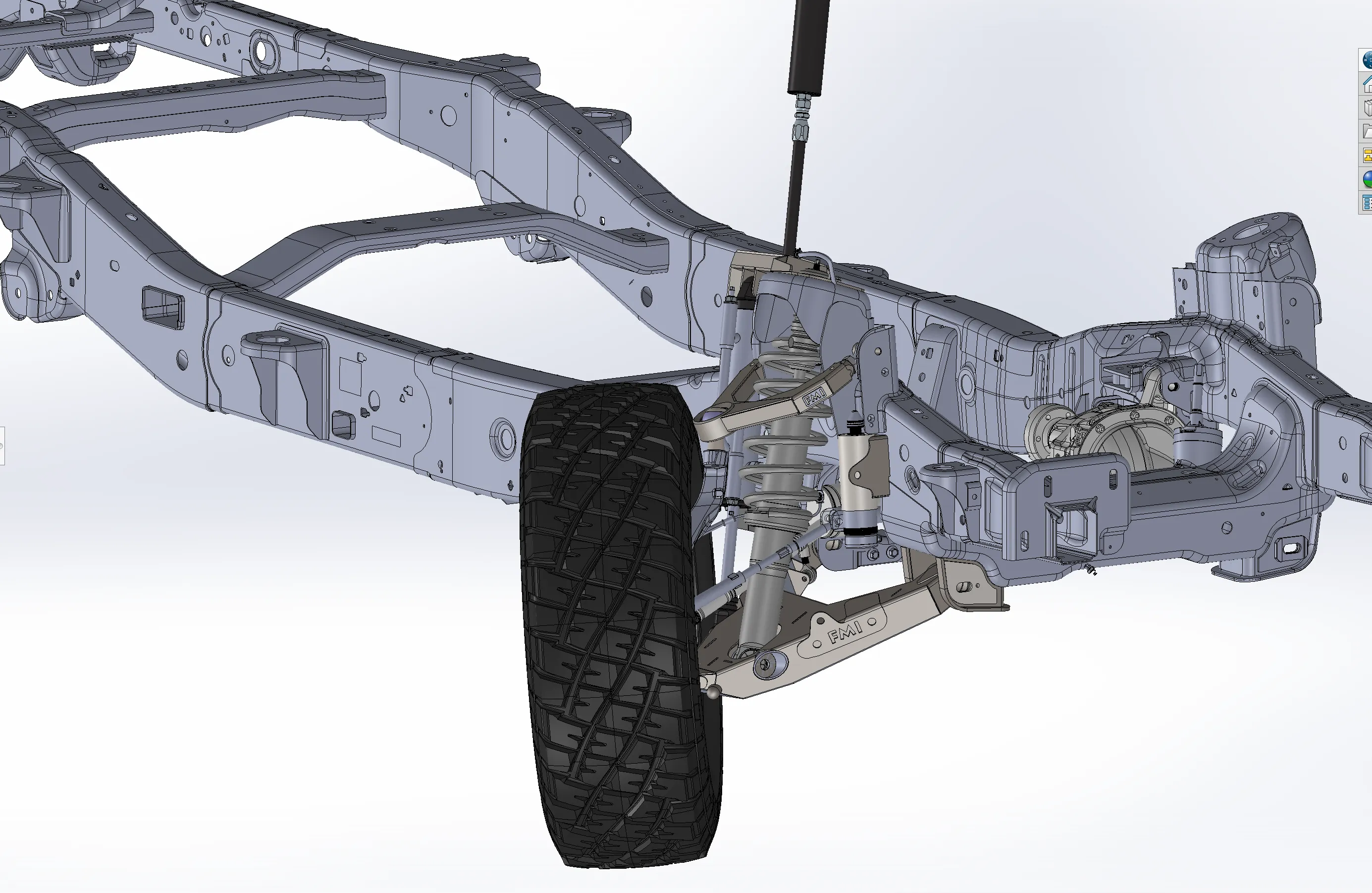 2017-2020 Raptor Mid Travel Front Suspension Kit with Fabricated Upper Arm - Gen 2