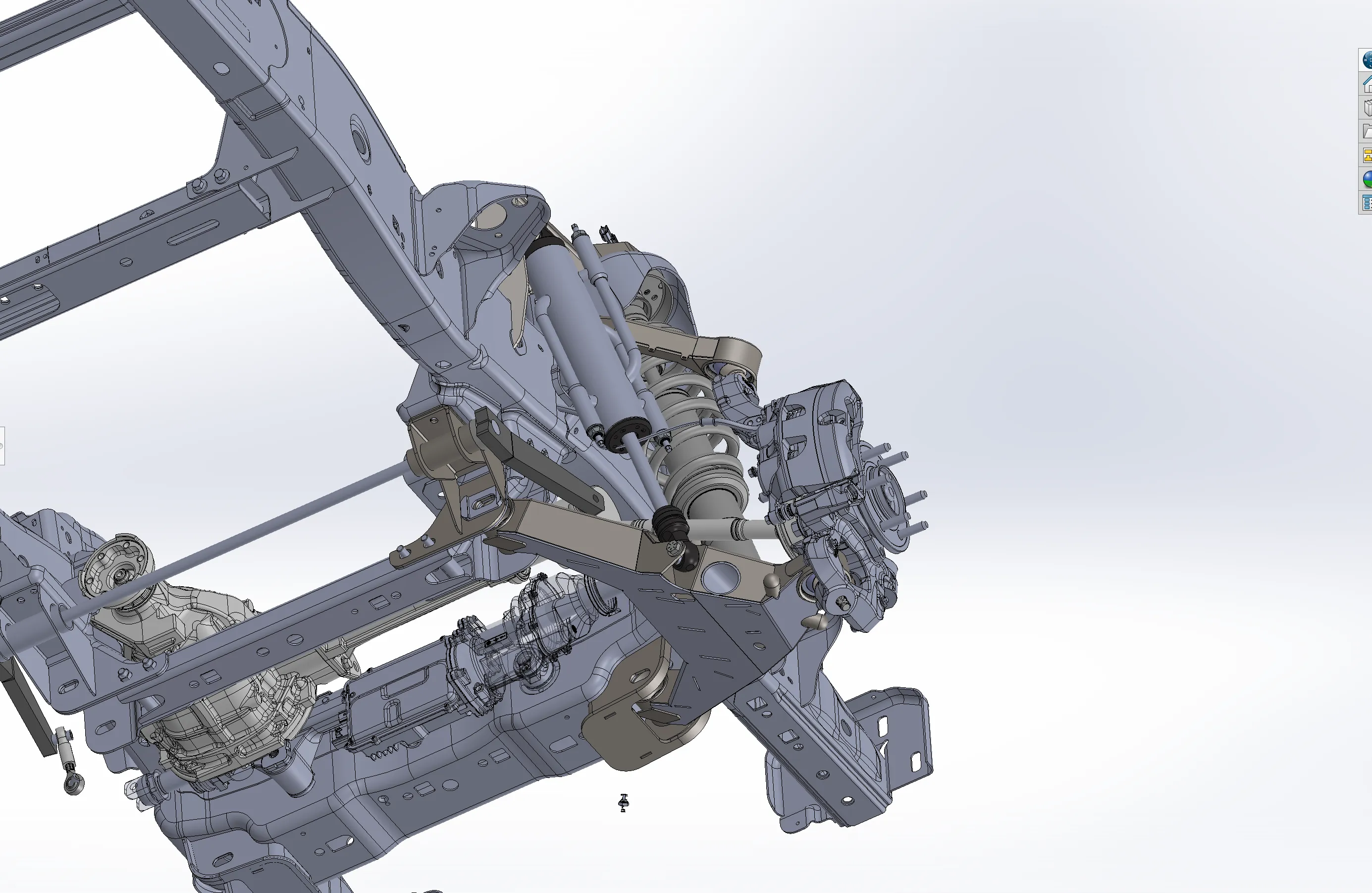2017-2020 Raptor Mid Travel Front Suspension Kit with Fabricated Upper Arm - Gen 2