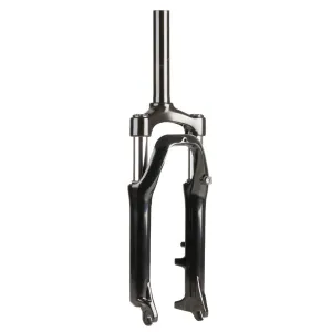 20" Bike 1.1/8" Tube 50 mm Travel Disc Brake Suspension Fork - Black
