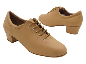 2601 Beige Brown Leather