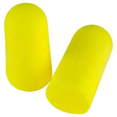 3M E-A-Rsoft™ Yellow Neons™ Uncorded Earplugs, Poly Bag 312-1250