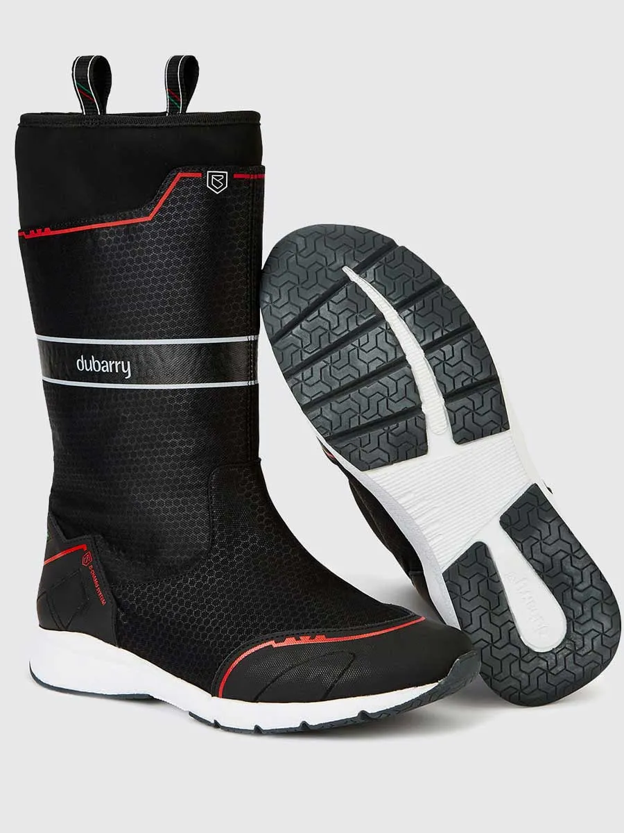 40% OFF DUBARRY Hobart ExtraFit Lightweight Sailing Boots - Black - Size: UK 8,9 & 10