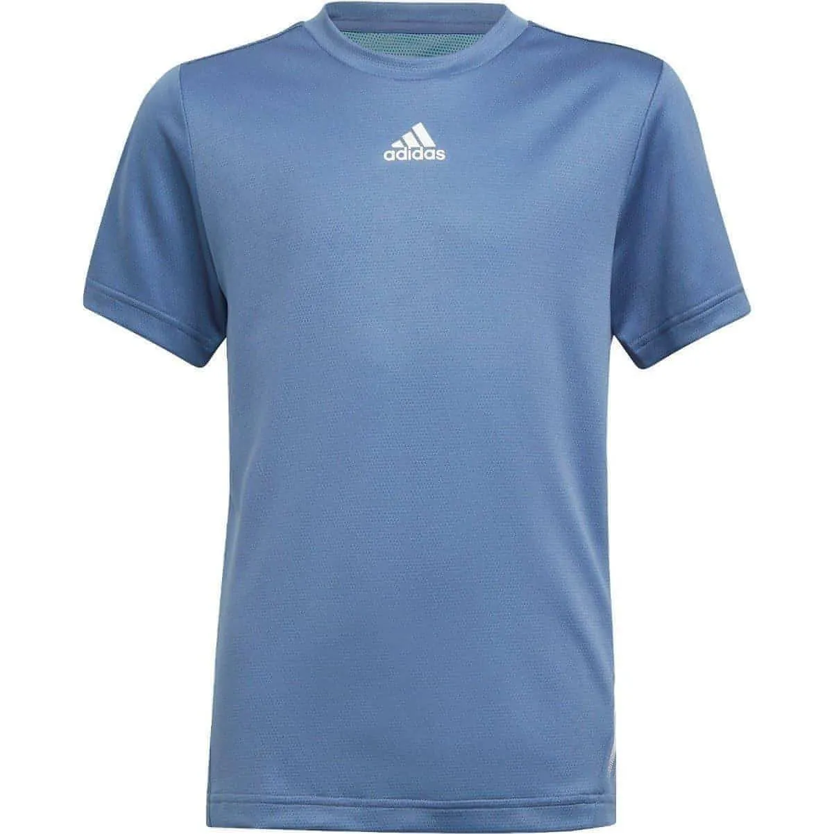 adidas AeroReady Short Sleeve Junior Running Top - Blue