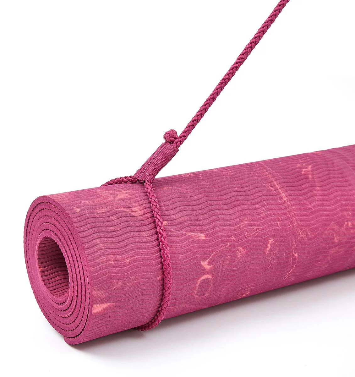 adidas Camo Yoga Mat - 5mm - Power Berry