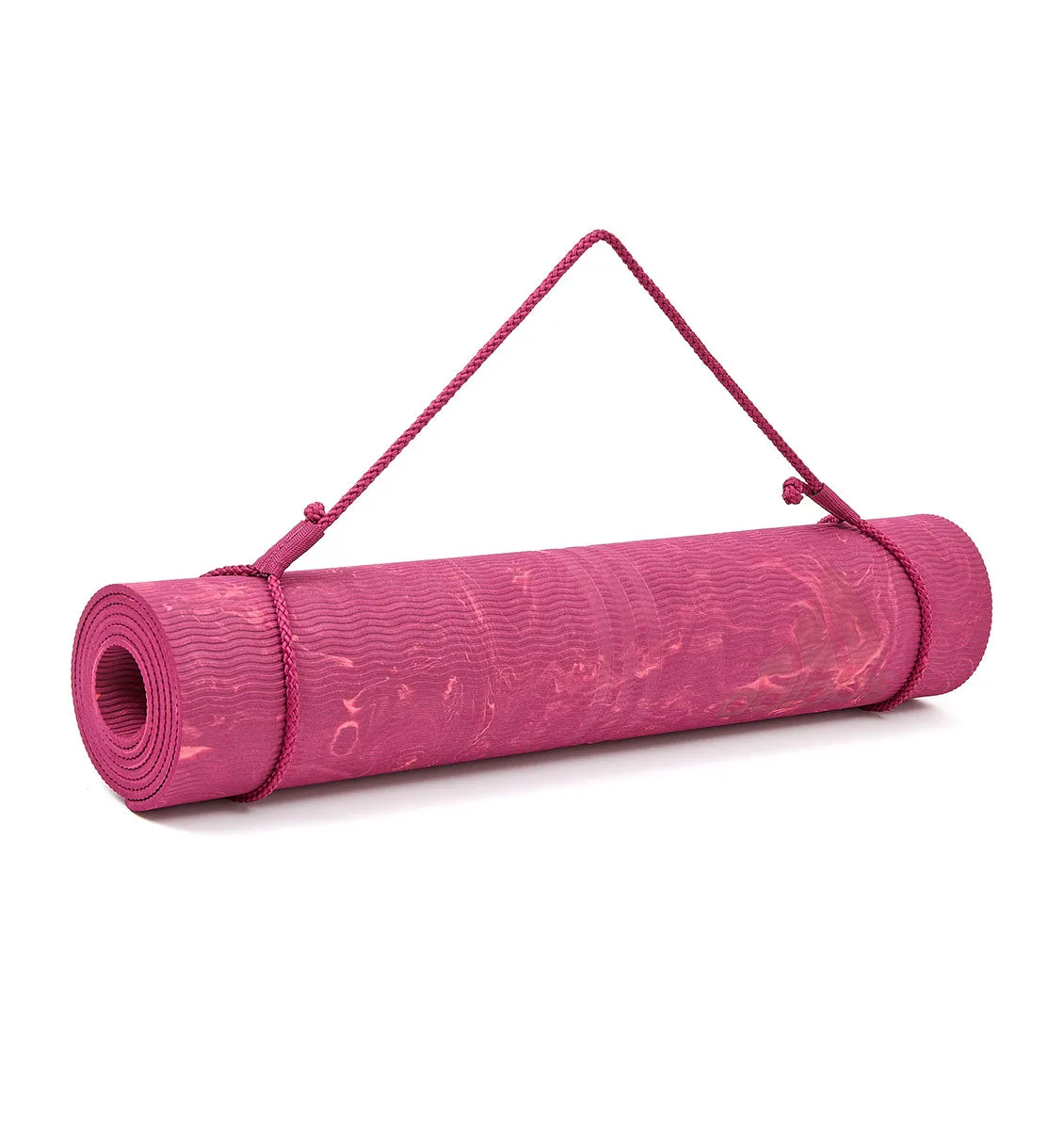 adidas Camo Yoga Mat - 5mm - Power Berry