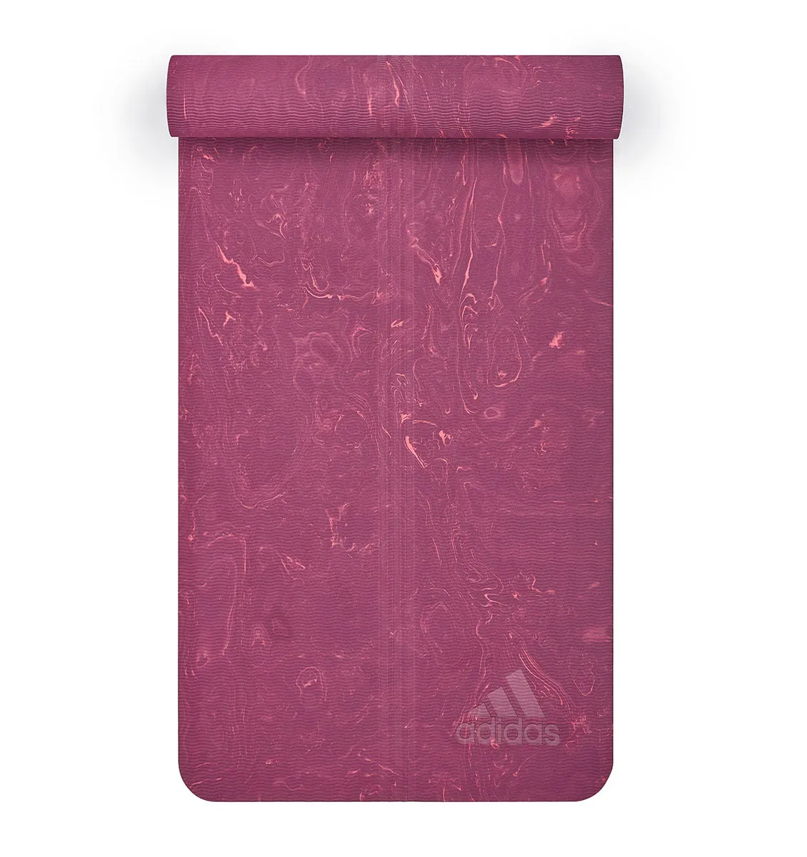 adidas Camo Yoga Mat - 5mm - Power Berry