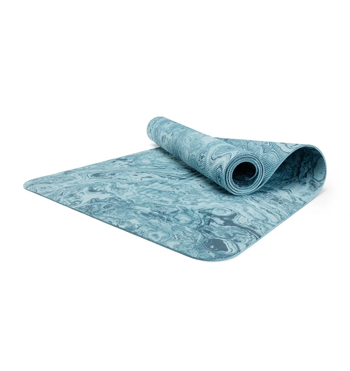 adidas Camo Yoga Mat - 5mm - Raw Steel Blue