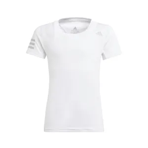 adidas Girls' Club Top (White/Grey)