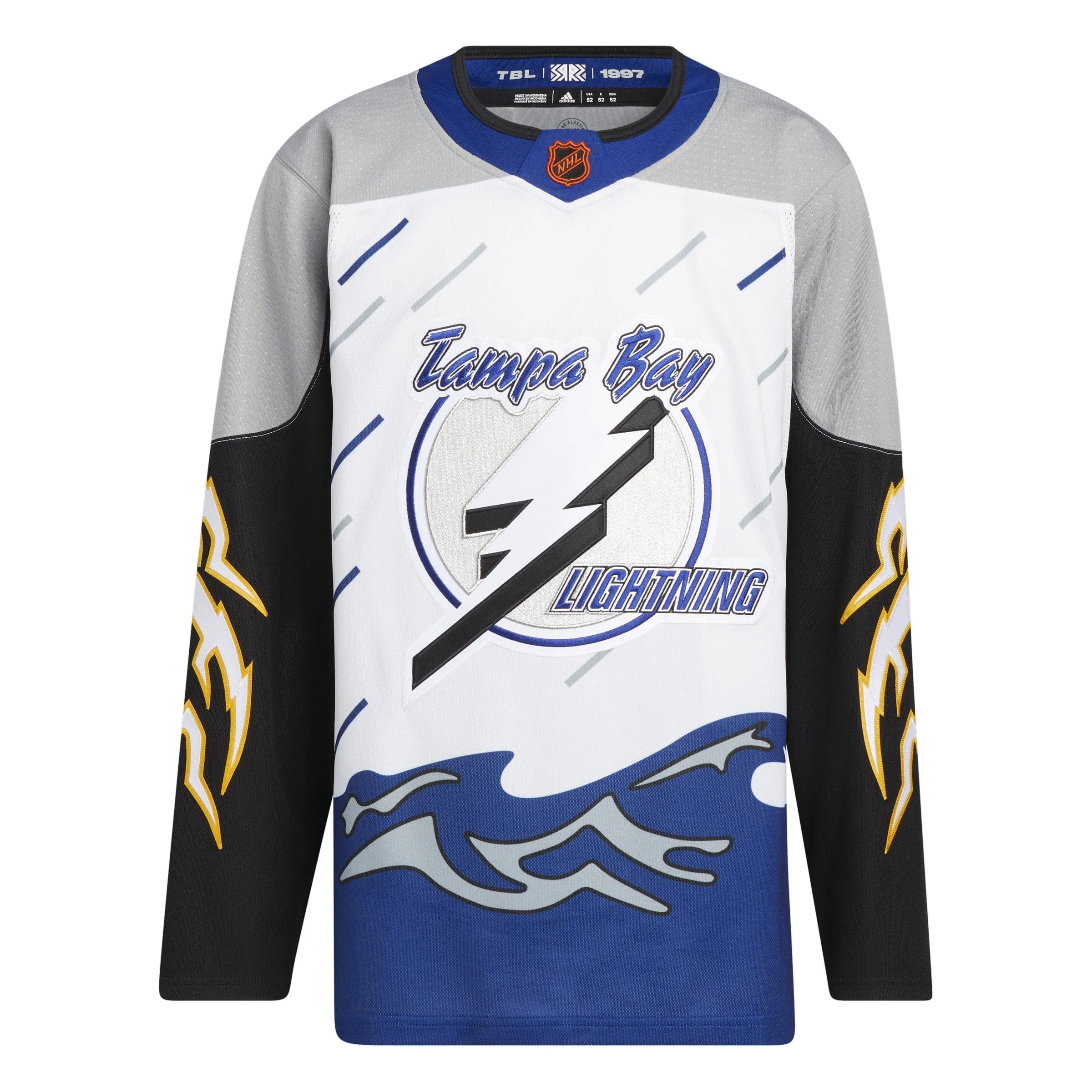 Adidas PrimeGreen Reverse Retro Senior Jersey - Tampa Bay Lightning