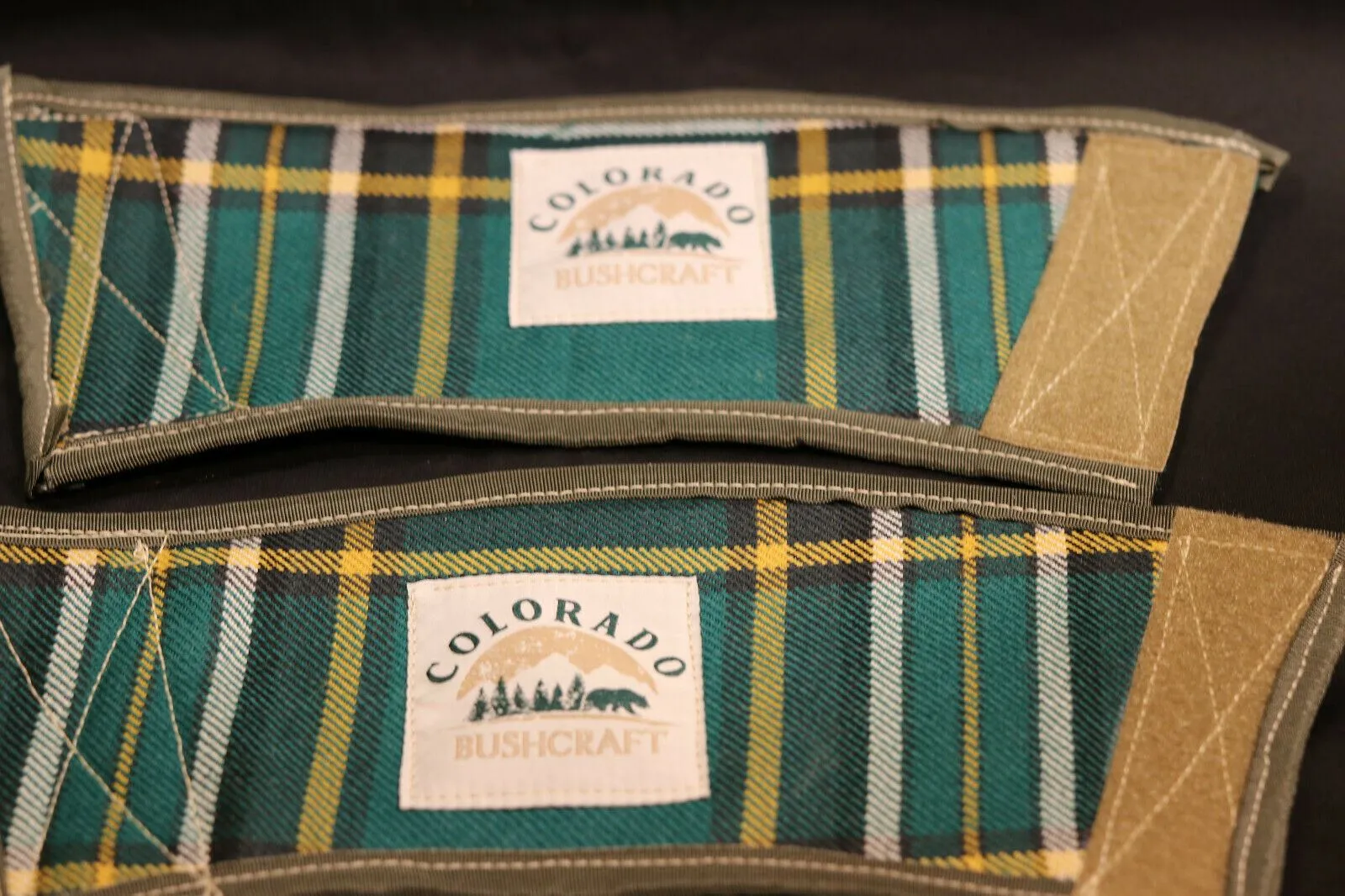 Adjustable Bushcraft Pint Glass Beer Cooler Cozy Scottish Tartan Wool Insulated