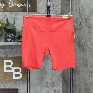 All In Motion Women's Sculpt Bike Shorts 7" 84218347 Cherry Red XL