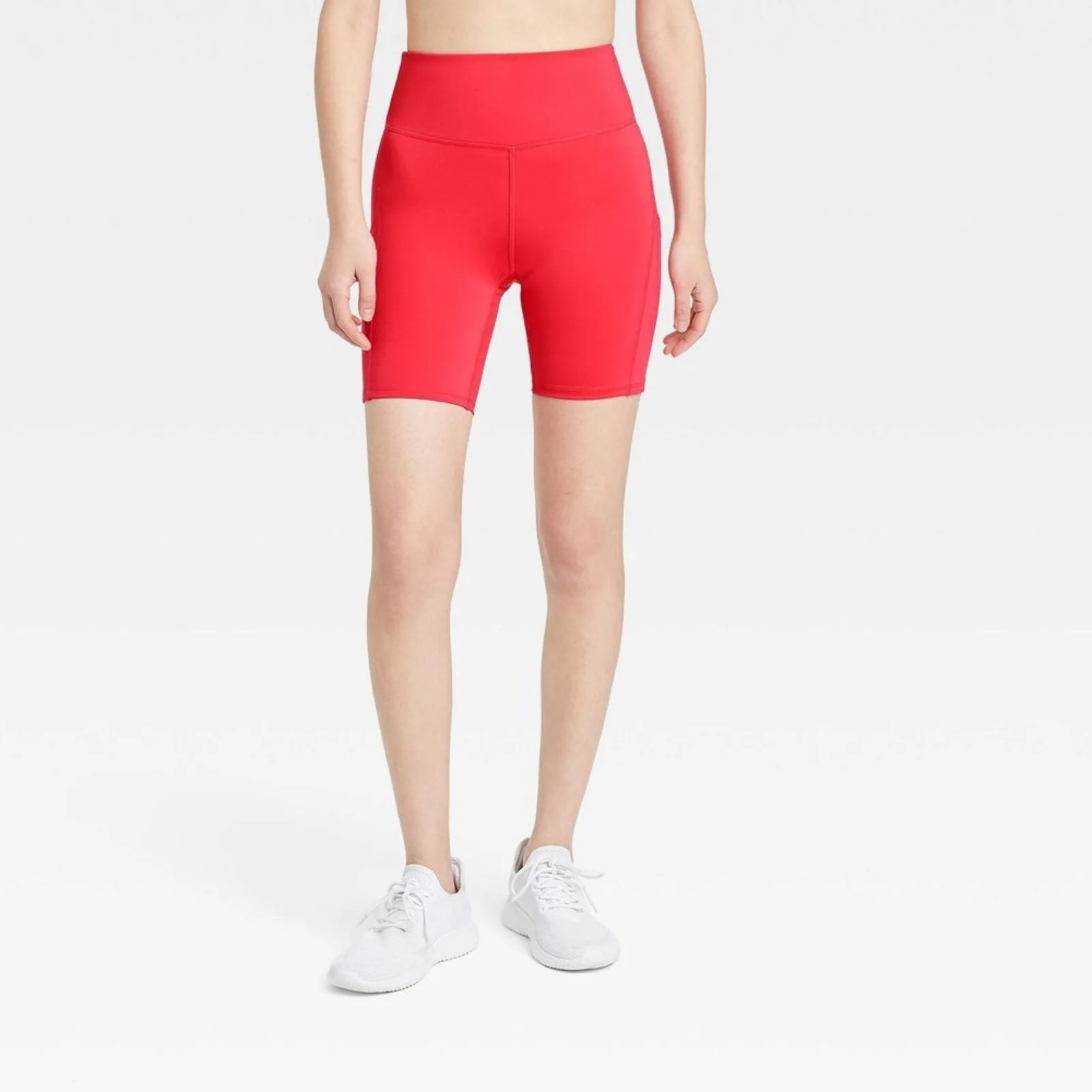 All In Motion Women's Sculpt Bike Shorts 7" 84218347 Cherry Red XL