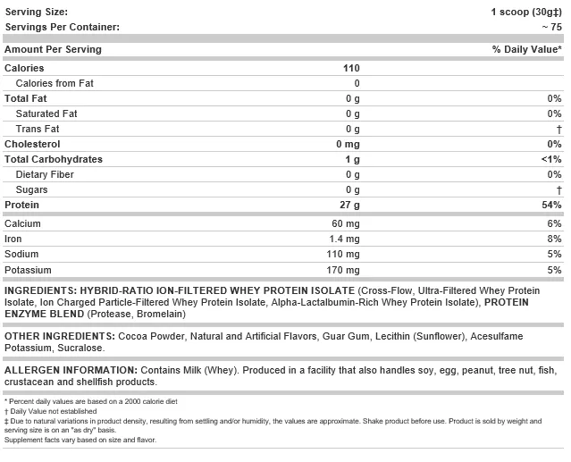 ALLMAX ISOFLEX Protein