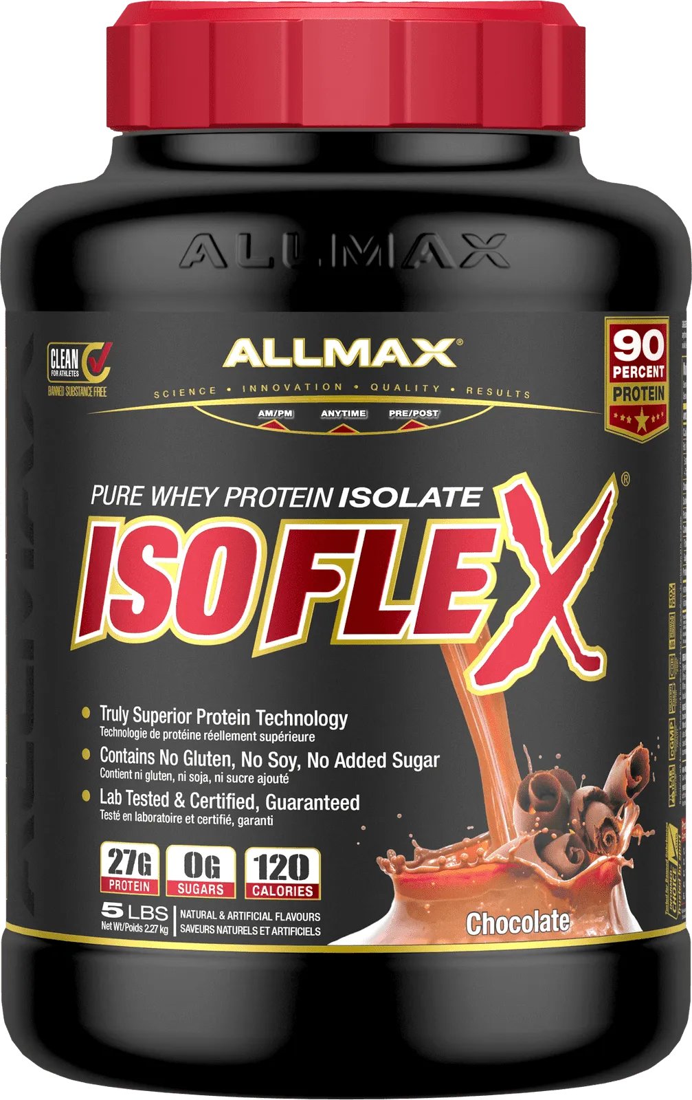 ALLMAX IsoFlex Pure Whey Protein Isolate - Chocolate (Powder)