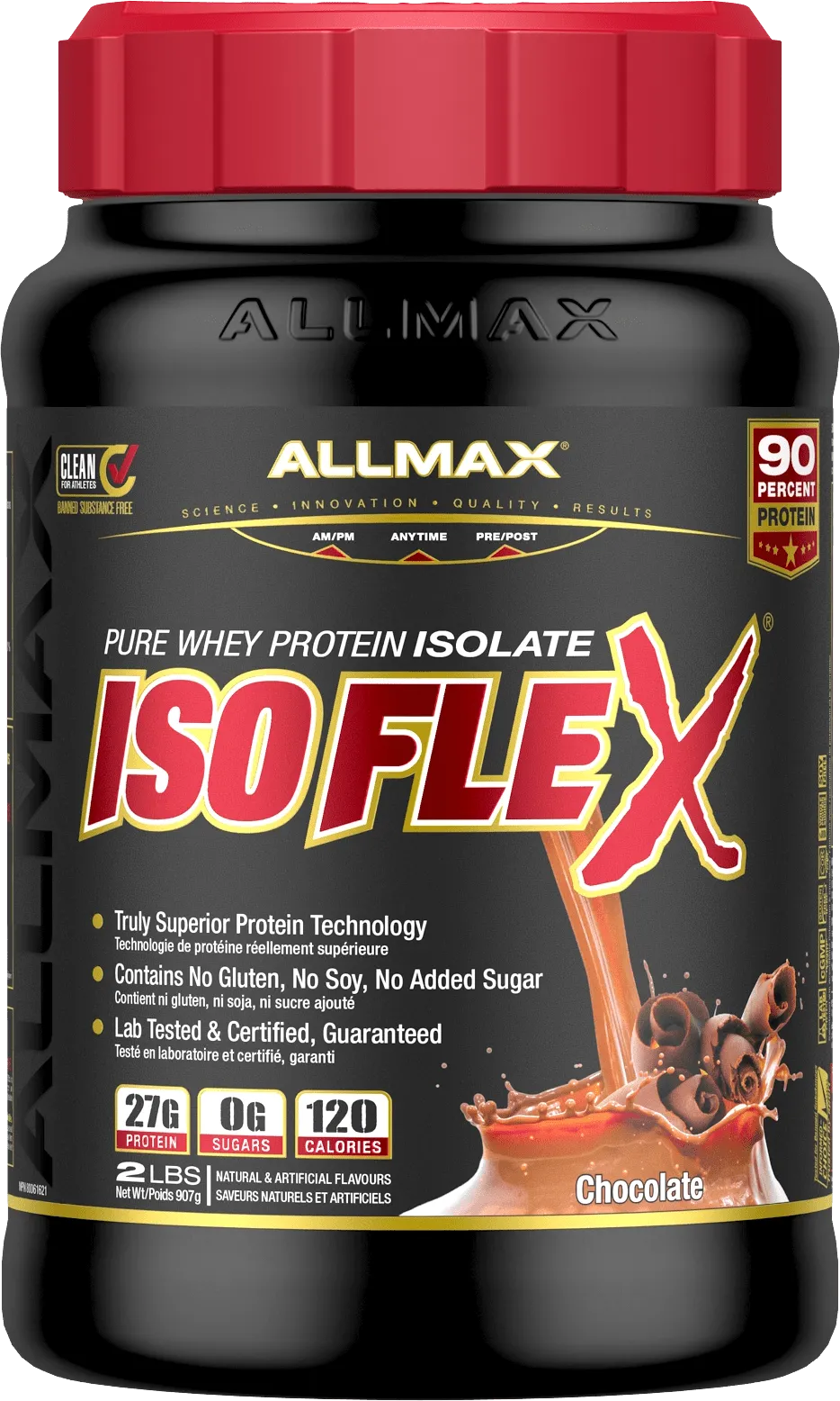 ALLMAX IsoFlex Pure Whey Protein Isolate - Chocolate (Powder)