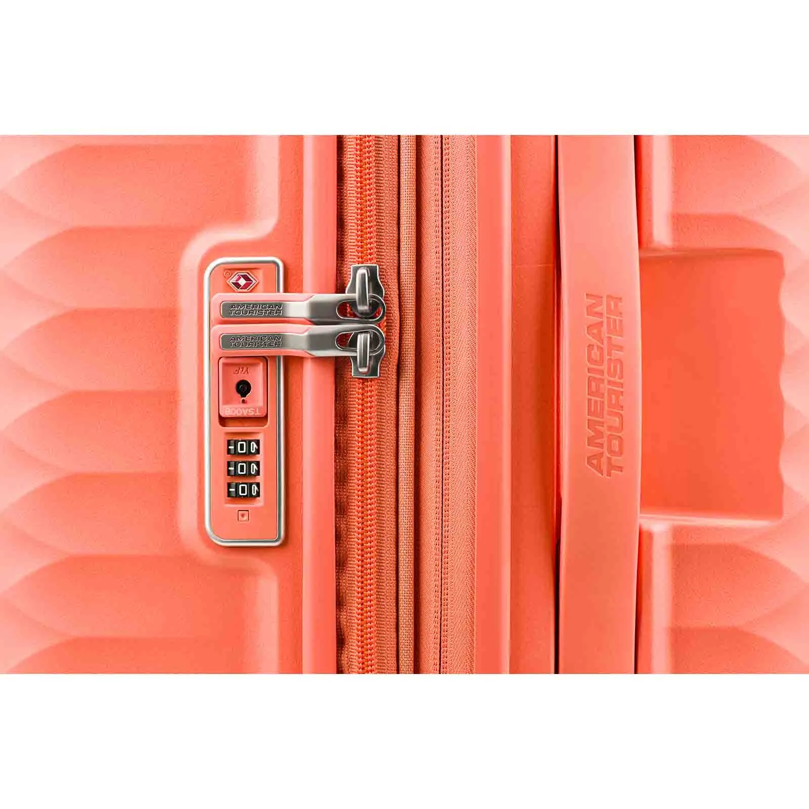 American Tourister Squasem 75cm Suitcase Bright Coral
