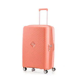 American Tourister Squasem 75cm Suitcase Bright Coral