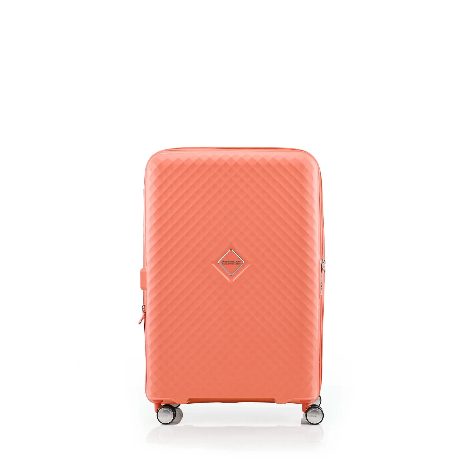 American Tourister Squasem 75cm Suitcase Bright Coral