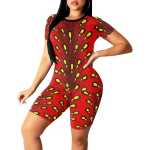 Aminah African Print Women's Athleisure  Yoga Set