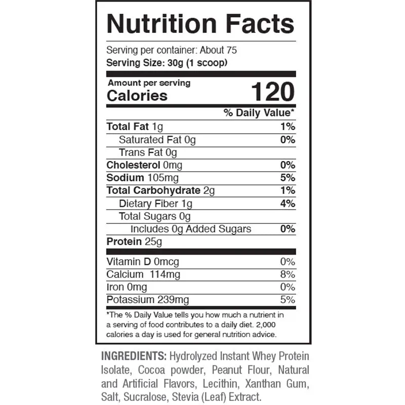 ANS N-ISO Hydrolyzed Whey Isolate 5lb