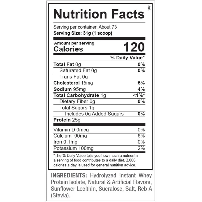 ANS N-ISO Hydrolyzed Whey Isolate 5lb