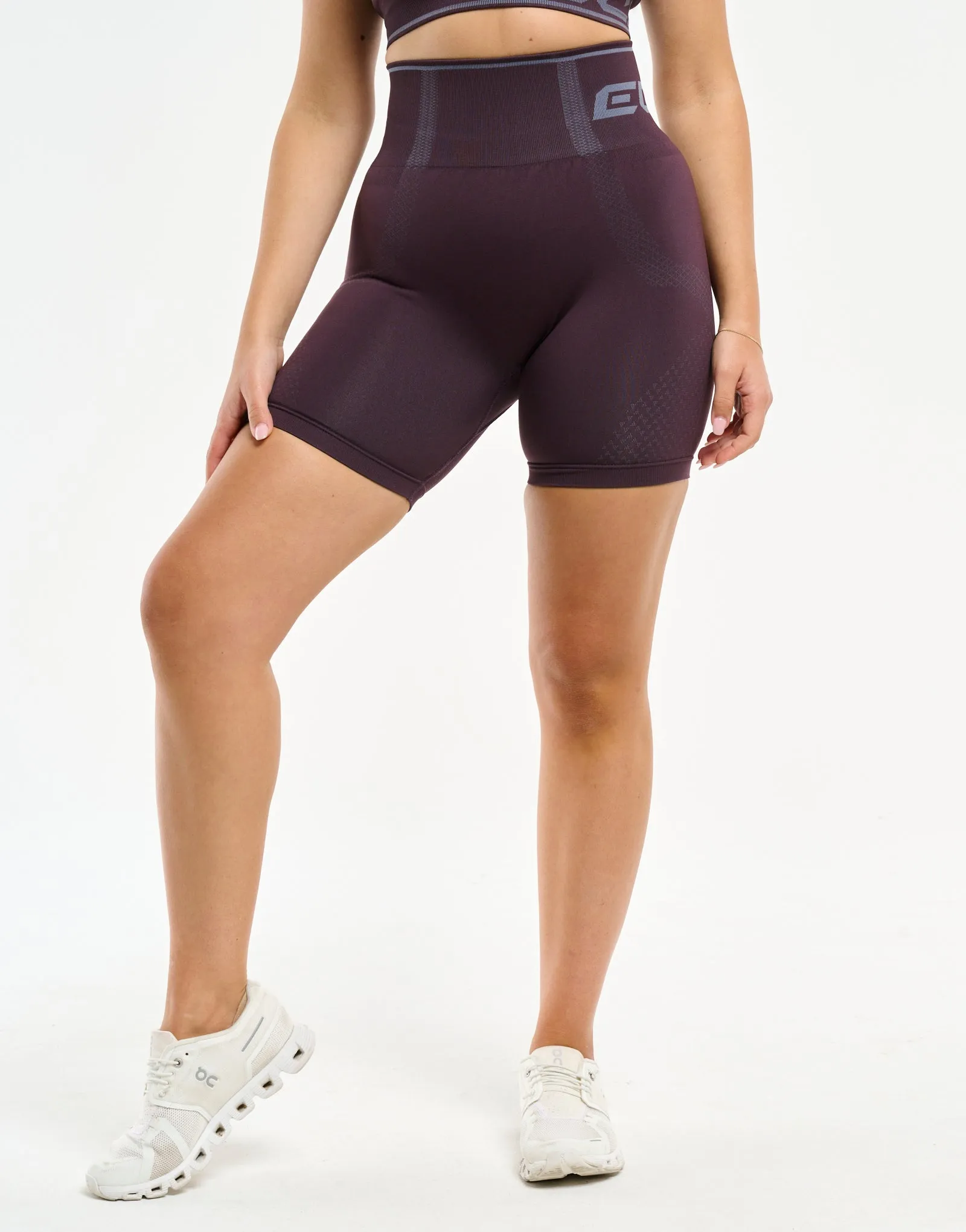 Arise Return Bike Shorts - Plum Purple