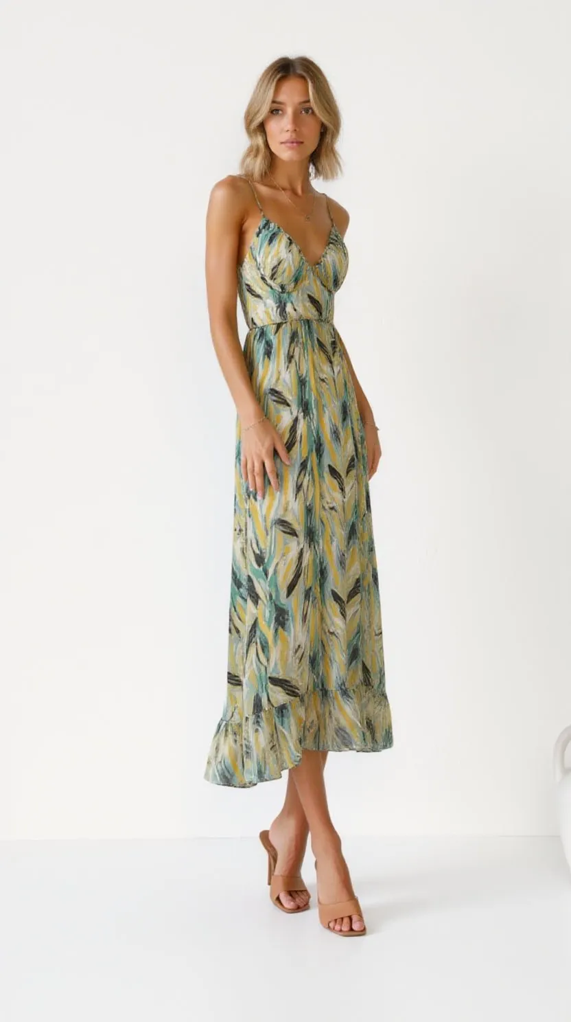 Asmita - Lightweight Spring Floral Woman's Dress