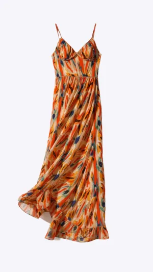 Asmita - Lightweight Spring Floral Woman's Dress