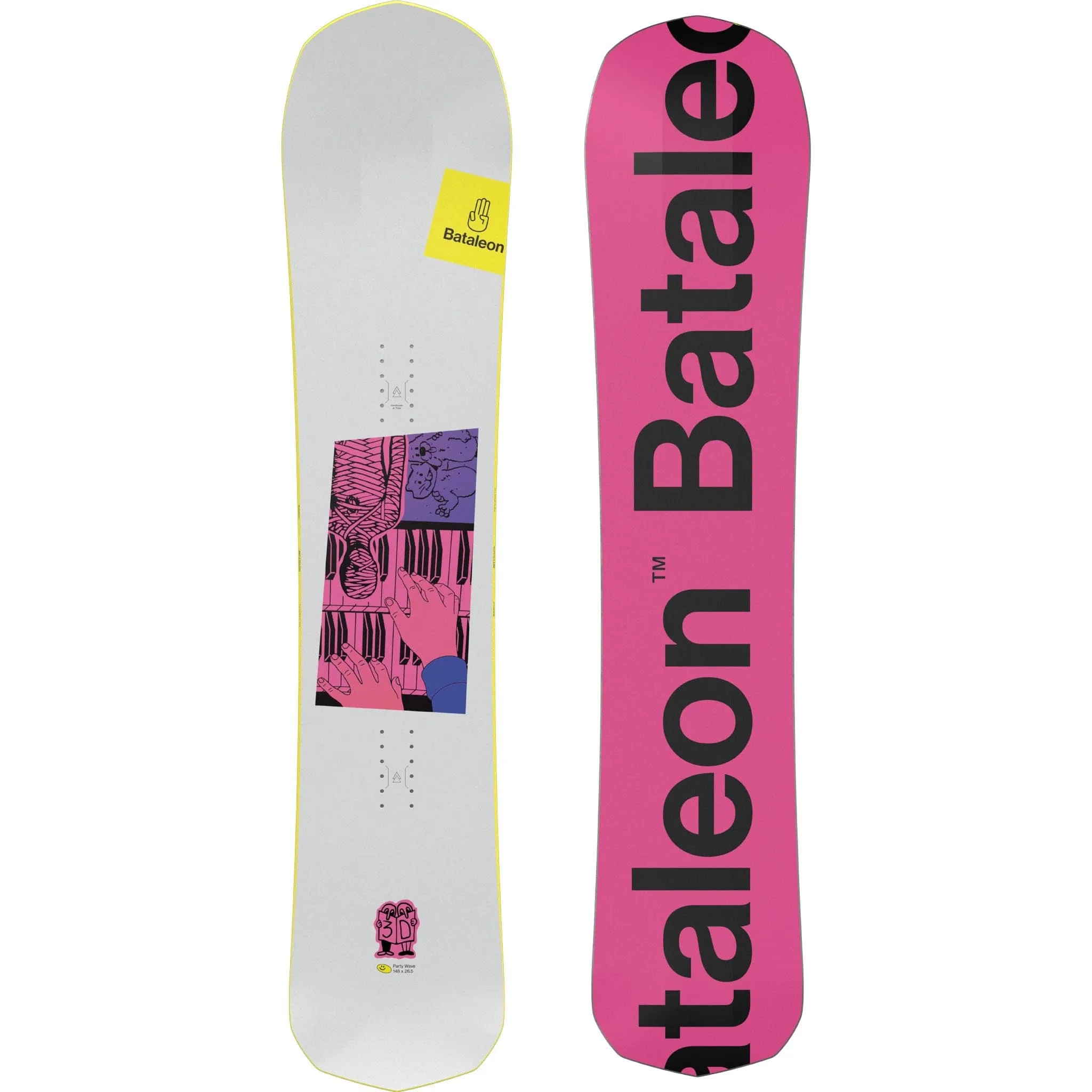 Bataleon Party Wave Snowboard 2025