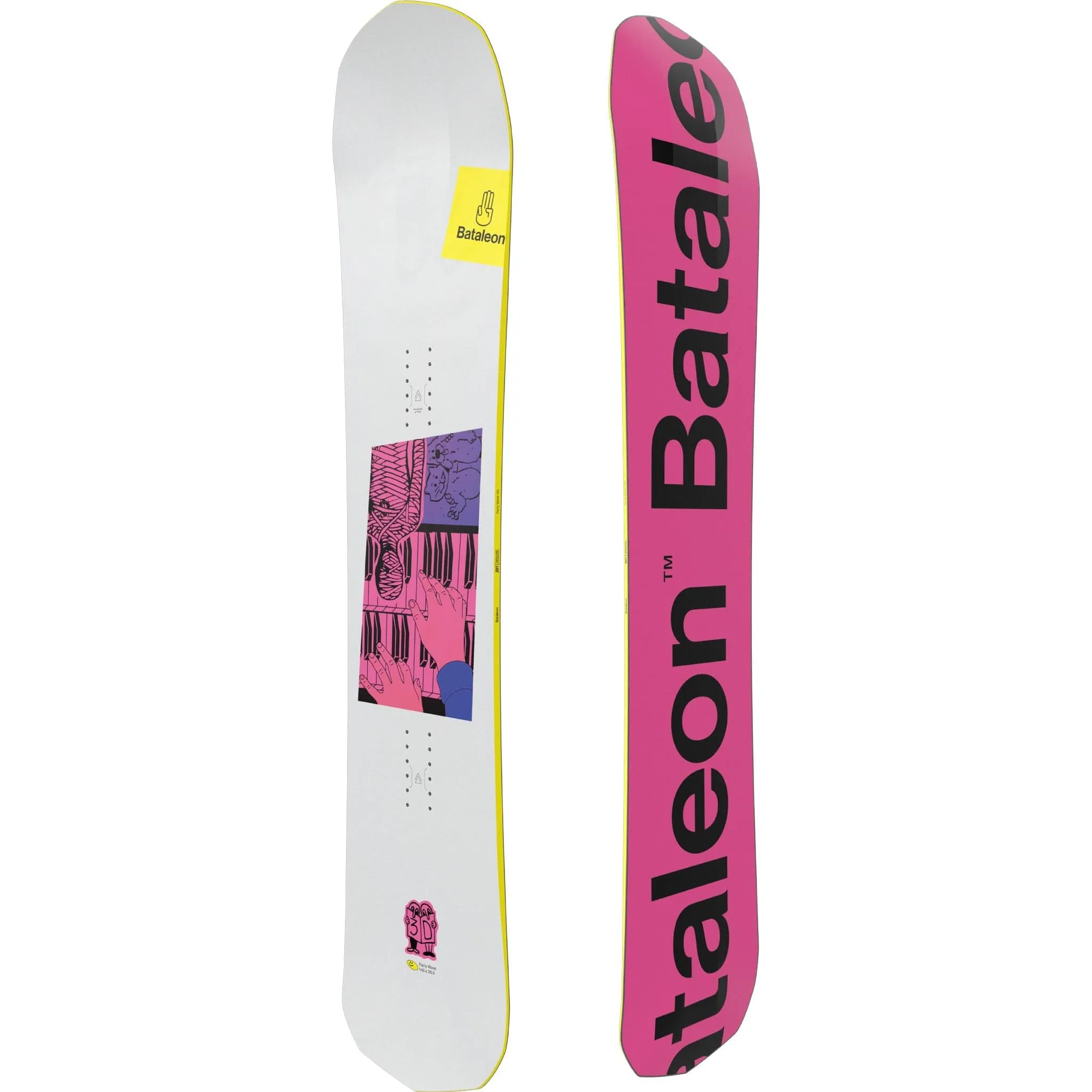 Bataleon Party Wave Snowboard 2025
