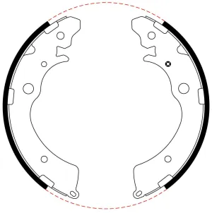 Bendix Brake Shoes - BS1764