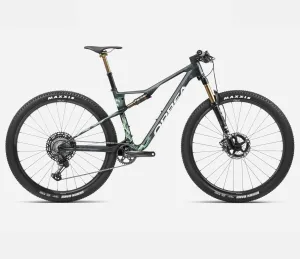 Bicicleta Cross Country Orbea OIZ M-TEAM AXS Verde Oscuro/Menta
