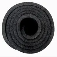 Black Pilates Mat 180 x 60 x 1.5cm