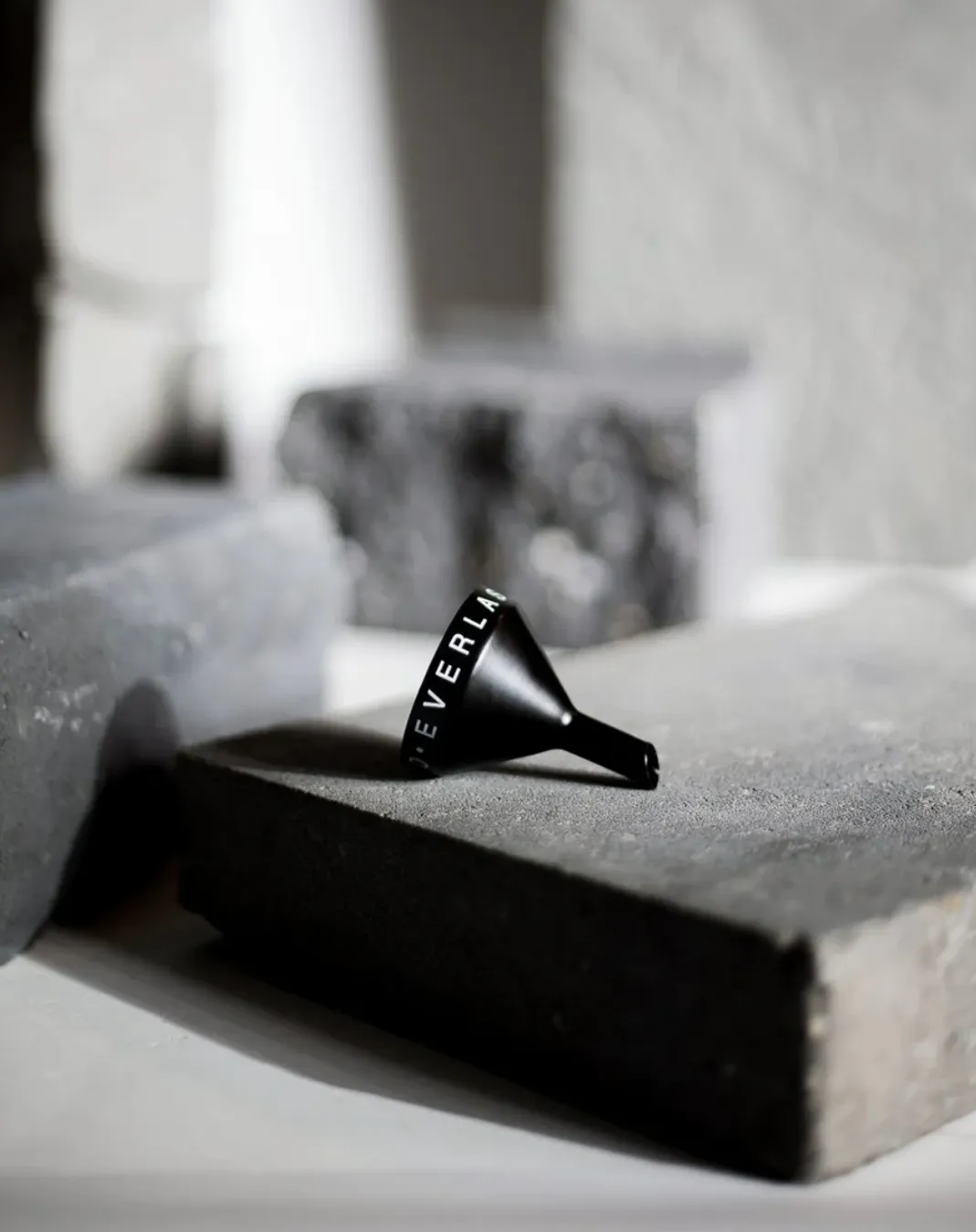 Black Steel Funnel