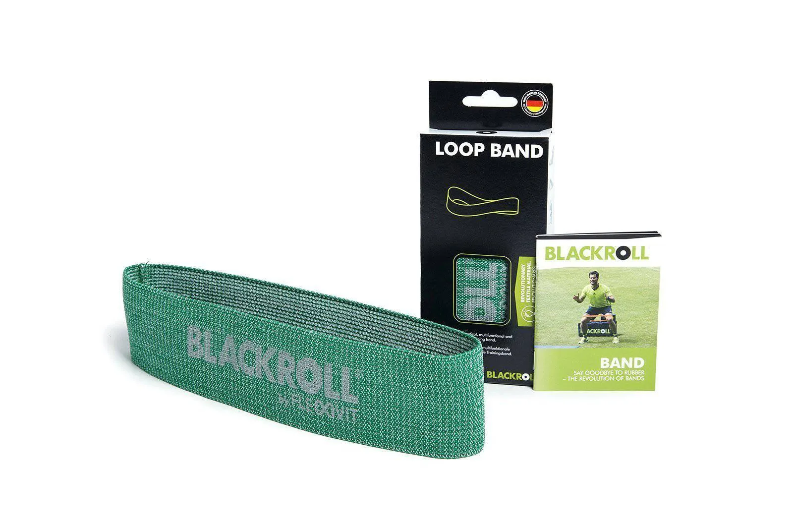 BLACKROLL - Loop Band Set, Resistance Bands for Yoga, Pilates, Exercise Bands Set for Working Out, Training, and the Gym, Booty Bands for Hip and Glutes, for Men and Women, Set of 6