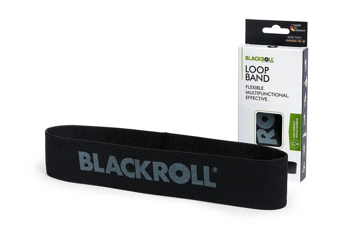 BLACKROLL - Loop Band Set, Resistance Bands for Yoga, Pilates, Exercise Bands Set for Working Out, Training, and the Gym, Booty Bands for Hip and Glutes, for Men and Women, Set of 6