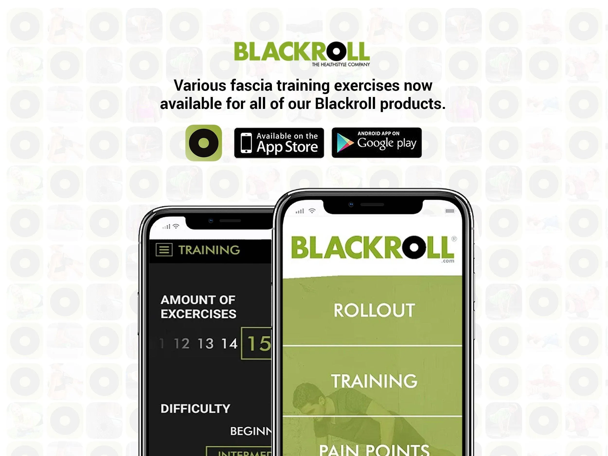 BLACKROLL - Loop Band Set, Resistance Bands for Yoga, Pilates, Exercise Bands Set for Working Out, Training, and the Gym, Booty Bands for Hip and Glutes, for Men and Women, Set of 6
