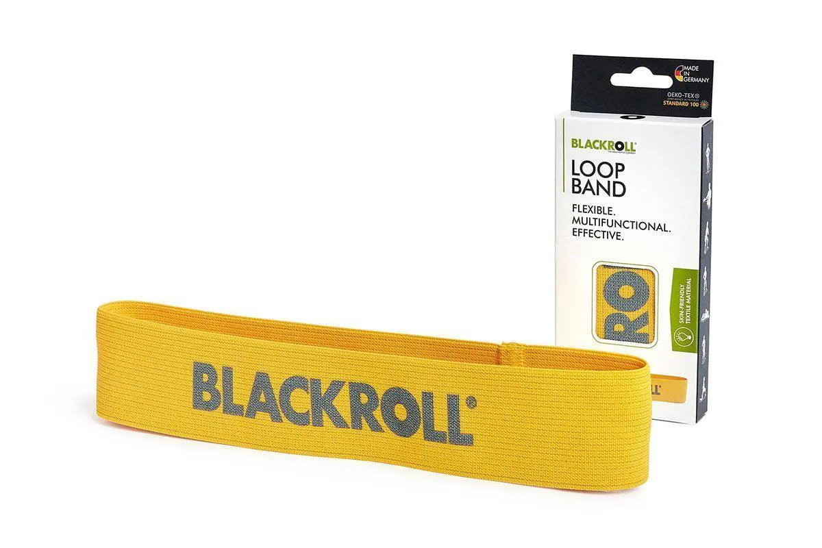 BLACKROLL - Loop Band Set, Resistance Bands for Yoga, Pilates, Exercise Bands Set for Working Out, Training, and the Gym, Booty Bands for Hip and Glutes, for Men and Women, Set of 6