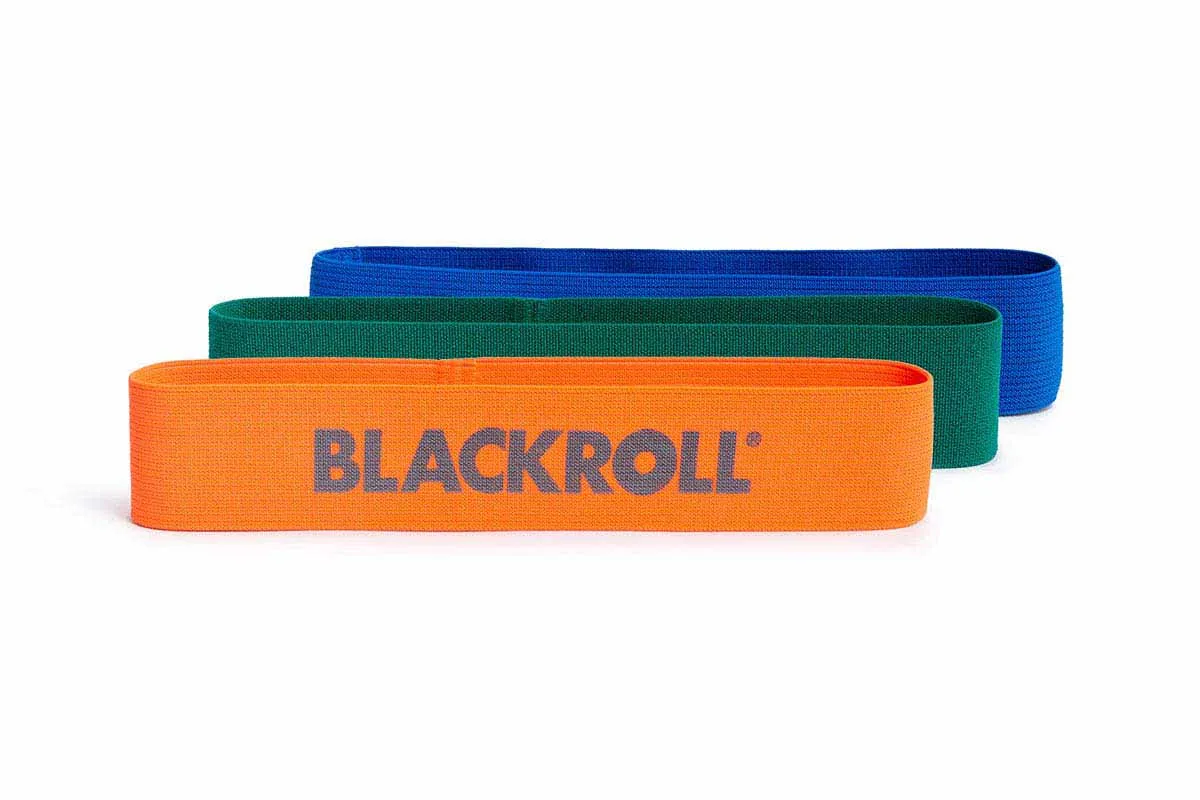 BLACKROLL - Loop Band Set, Resistance Bands for Yoga, Pilates, Exercise Bands Set for Working Out, Training, and the Gym, Booty Bands for Hip and Glutes, for Men and Women, Set of 6