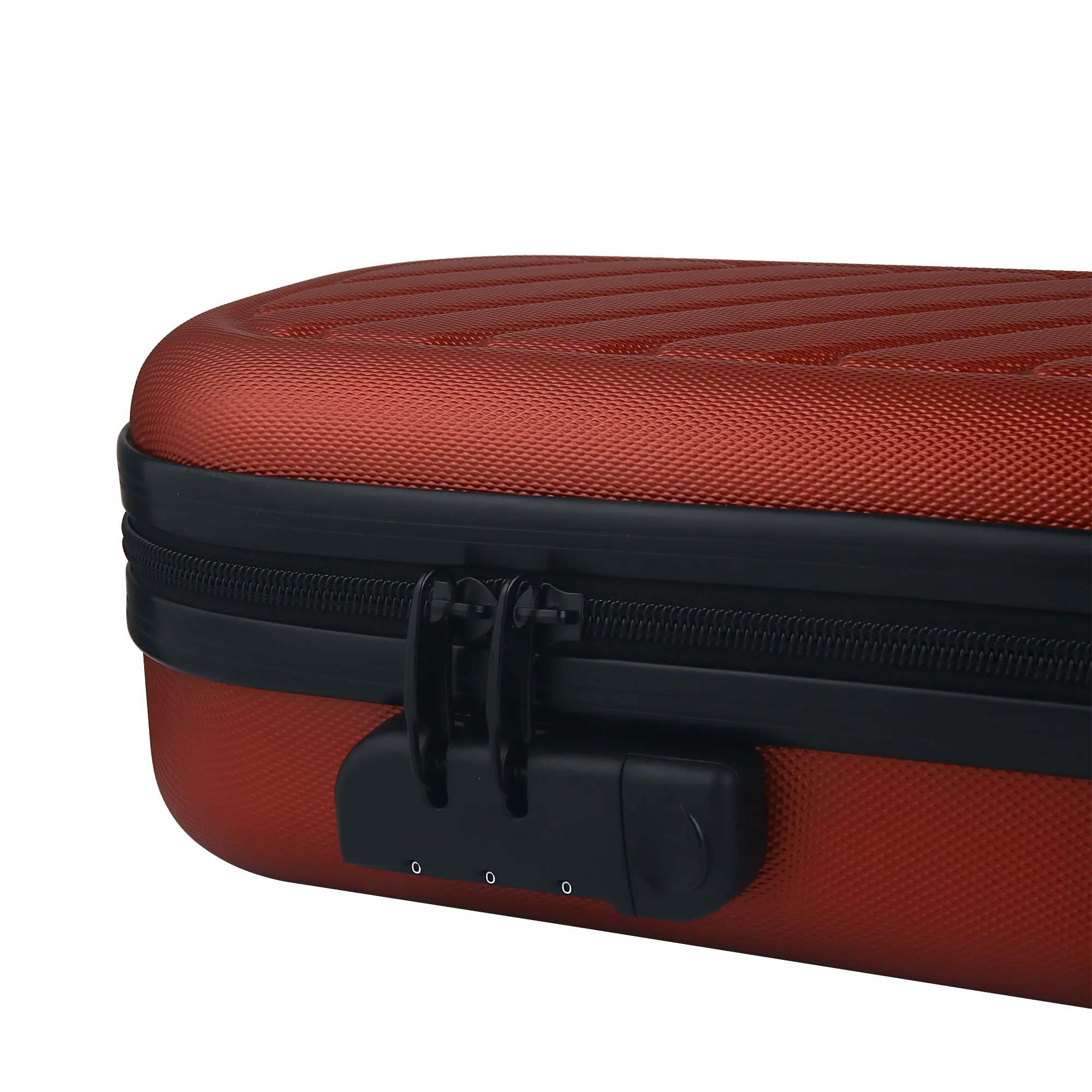 Bondi Shock-Rock Tenor Ukulele Hard Case - Red