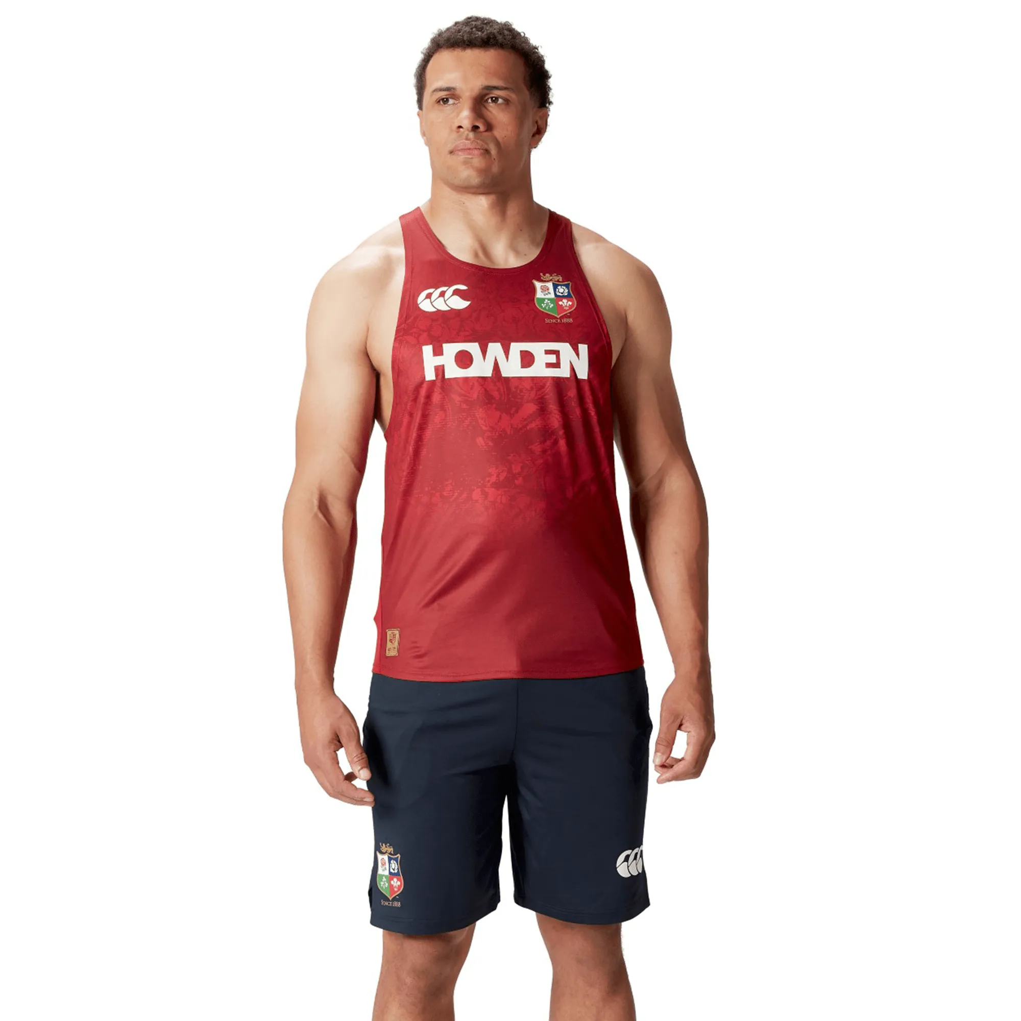 British & Irish Lions 25 Poly Singlet by Canterbury