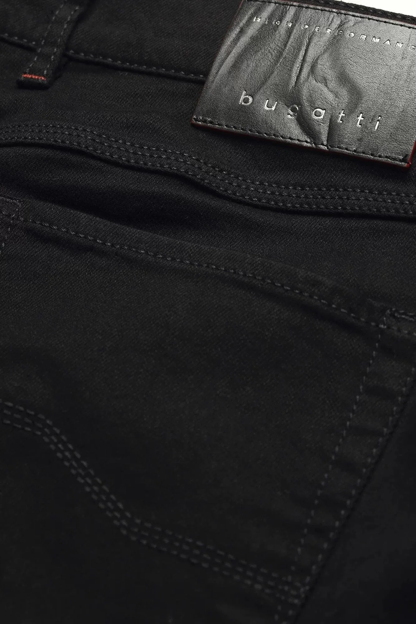 Bugatti Jeans with Power Stretch in black