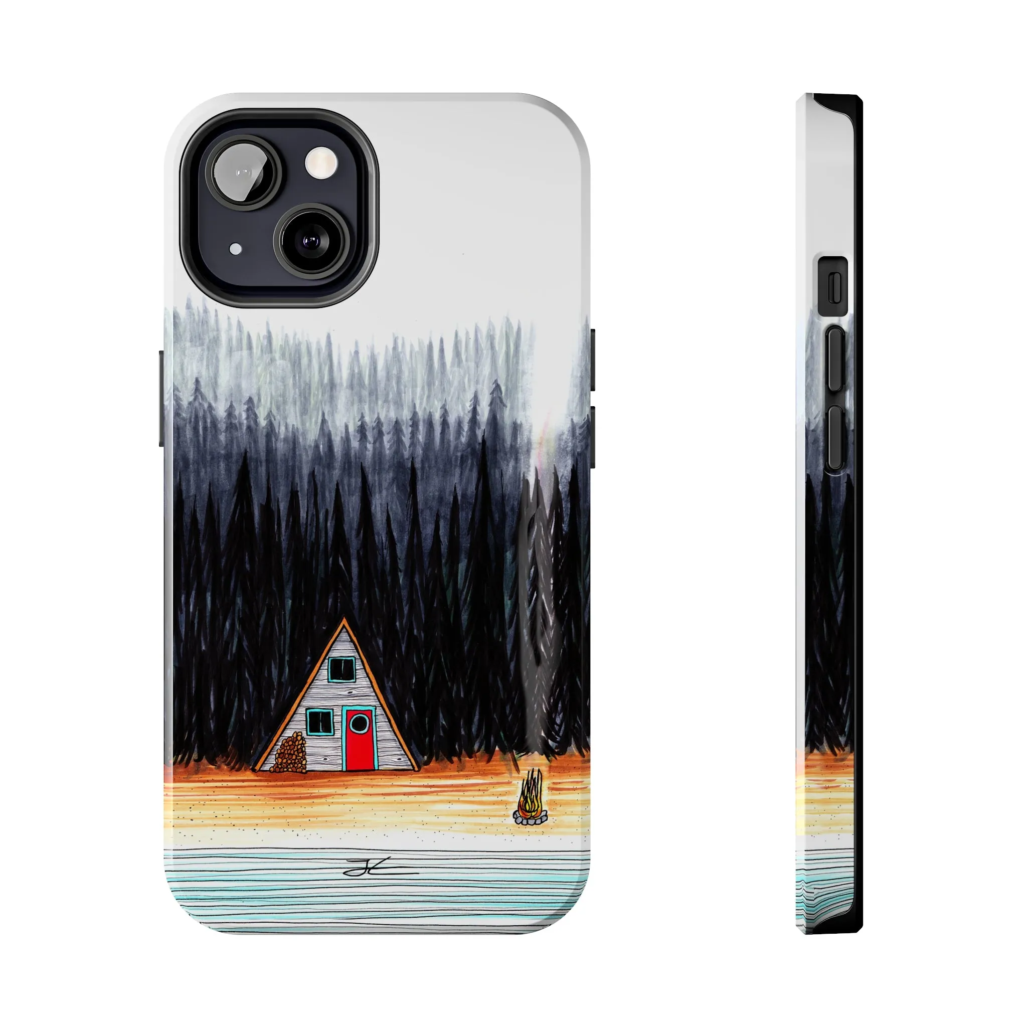 Cabin by The End Of The Road Tough Phone Case