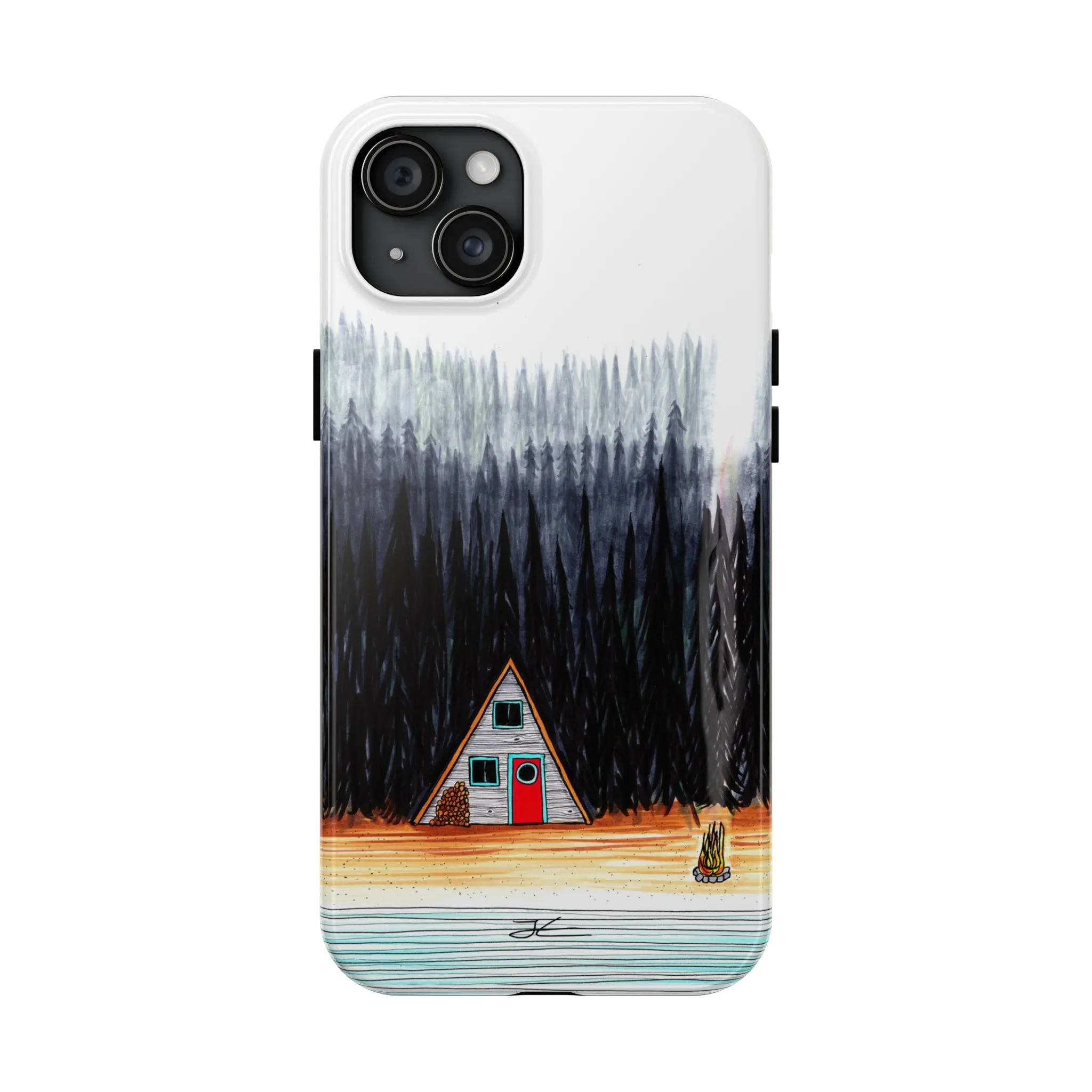 Cabin by The End Of The Road Tough Phone Case