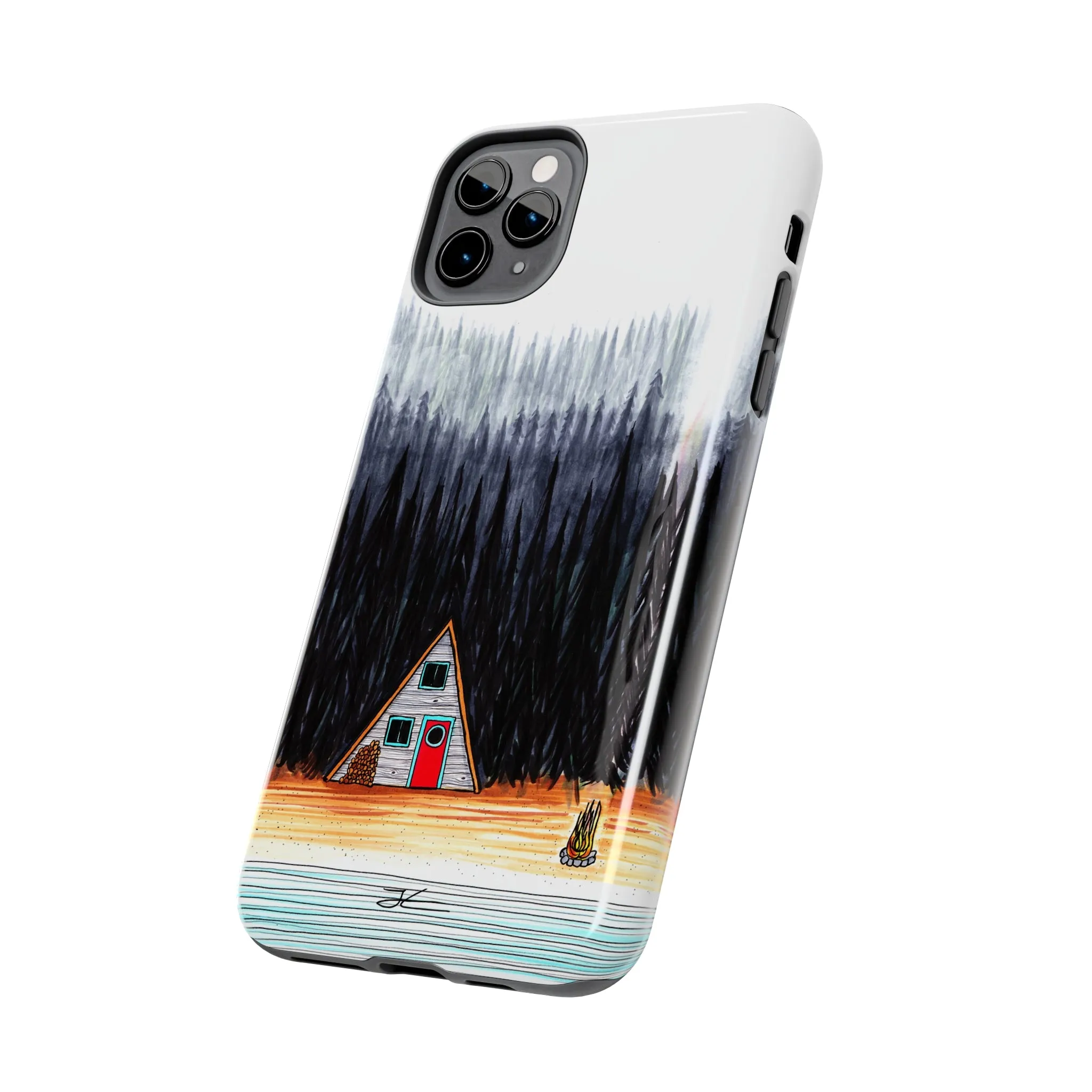 Cabin by The End Of The Road Tough Phone Case
