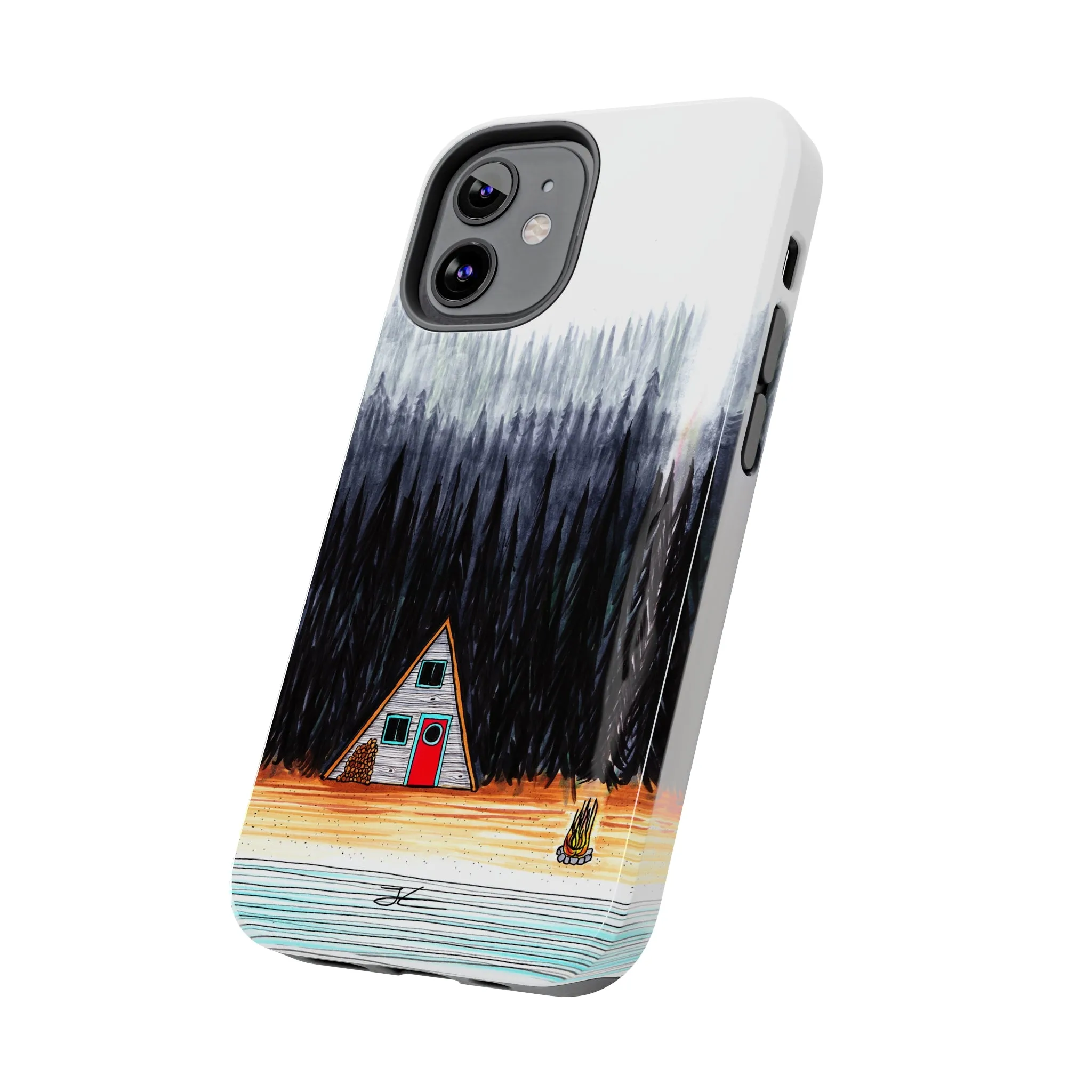 Cabin by The End Of The Road Tough Phone Case