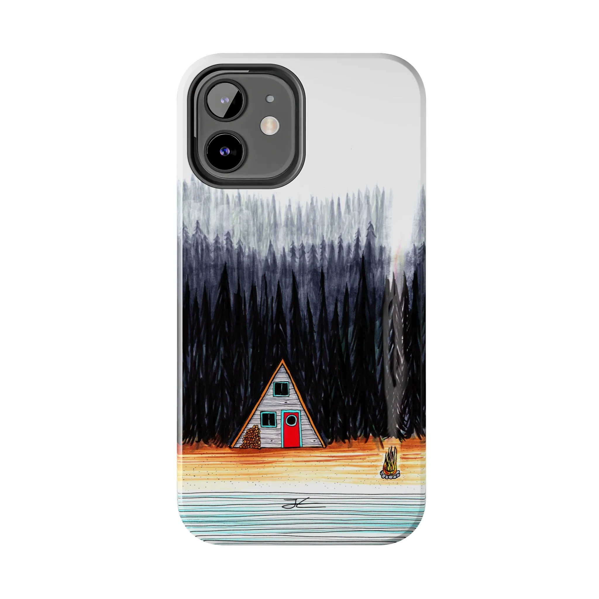Cabin by The End Of The Road Tough Phone Case