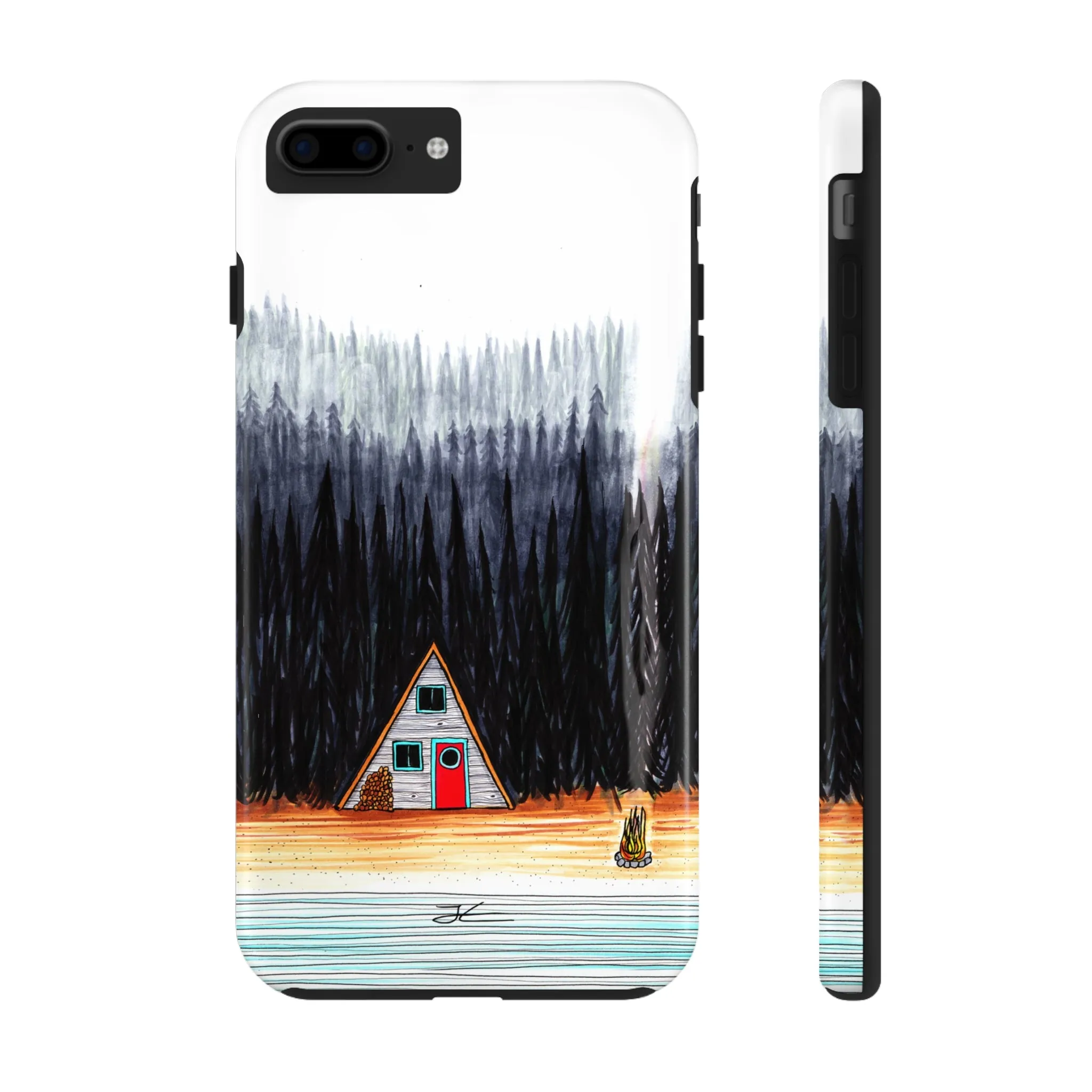 Cabin by The End Of The Road Tough Phone Case